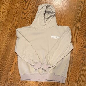 White Fox Boutique Cream Hoodie
